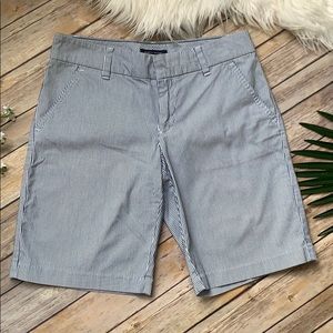 Tommy Hilfiger Women Pin Striped Bermuda Shorts